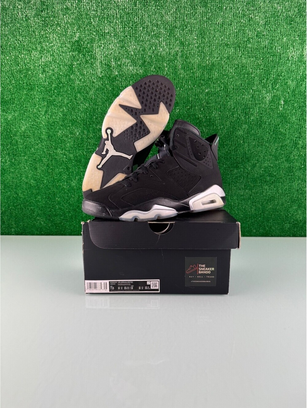 Size 7.5M - Jordan 6 Retro Mid Chrome CLEAN!